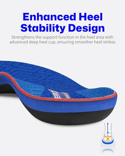 Plantillas ortopédicas WalkHero para soporte de arco y fatiga miniatura 4