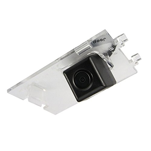 Kalakus Reversing Camera Parking System in License Plate light with 170 Night Vission Waterproof Back up Rear View Camera for Jeep Compass Wrangler Cherokee/Patriot/Grand Cherkoee