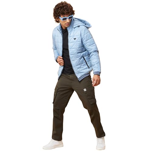 Image of Being Human Black Regular Fit Long Sleeves Men's Jacket Clothing
