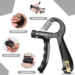 Grip Trainers, Including Forearm Strengtheners, Finger Trainers, Mechanical Counting Grips, Grip Balls, Hand Grippers, Strengthening Devices for Strength Training, Grip Improvement and Hand Exercises (5-Pack) - Image 5