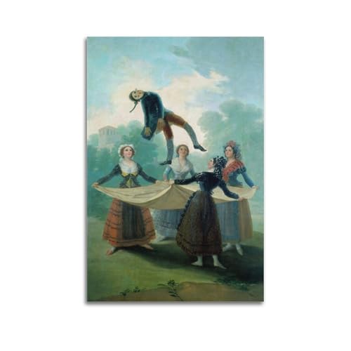 Toile murale Francisco Goya peinture romantique haut de gamme