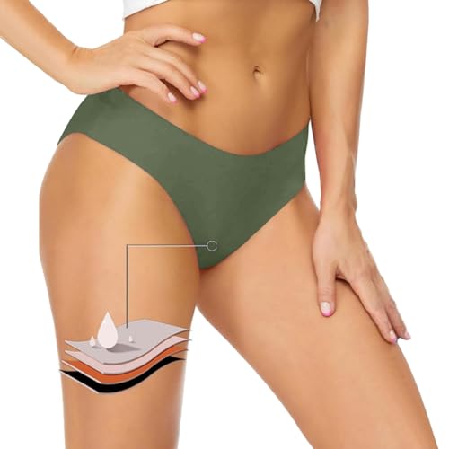 Pantalones menstruales para natación, Bikini, Ropa Interior Menstrual a Prueba de Fugas, Pantalones de natación de Cintura Baja Bikini Menstrual