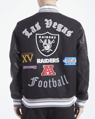 Image of Pro Standard Mens NFL Old English Varsity Jacket