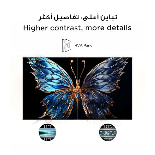 Image of TCL 65-Inch LED 4K UHD Smart TV (65P6K, 2025 Model) | Google TV, 60Hz Refresh Rate, HDR10, AiPQ Processor, Dolby Audio, MEMC, HDMI 2.1, Bluetooth 5.2, WiFi 5, Bezel-less Design
