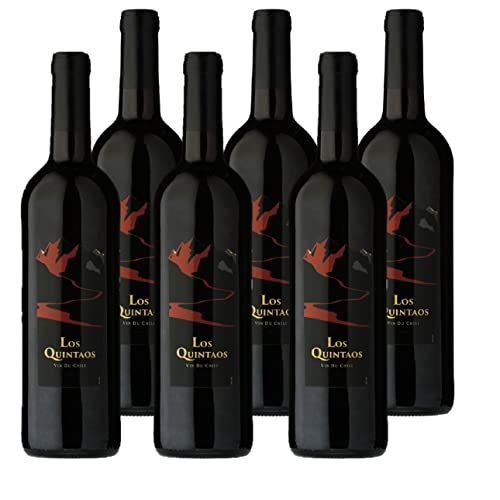 Castel Freres Los Quintaos - Vino Chileno - Vino Tinto - 6 x 75 cl botellas