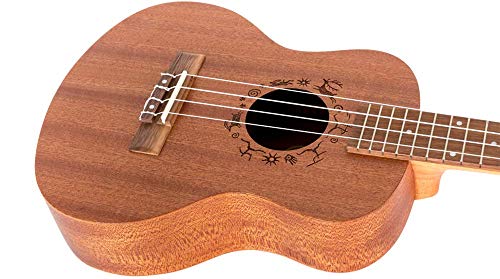 Flight: NUT310 Sapele Tenor Ukulele With Bag – UKULELE - Les Beatles, Paul McCartney, John Lennon, RIngo Starr, George Harrison Flight: NUT310 Sapele Tenor Ukulele With Bag - UKULELE – Image 3
