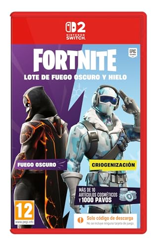 FORTNITE – LOTE DE FUEGO OSCURO Y HIELO (CóDIGO DE DESCARGA DEL JUEGO EN LA CAJA) - SWITCH 2
Fortnite – Lote de Fuego oscuro y hielo (Código de descarga del juego en la caja) - Switch 2