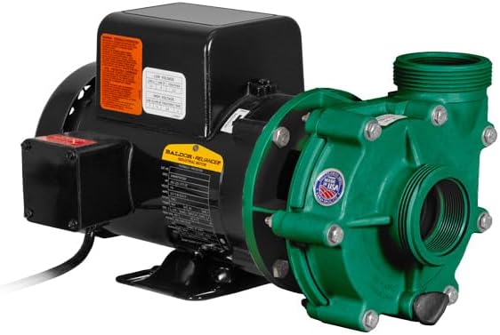 Quiet Drive QD6800 - Bomba externa serie 4000, eficiencia energética de 12 HP, resistente a la intemperie, 6800 GPH, 115 V, ideal para estanques y