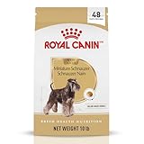 Royal Canin Breed Health Nutrition Miniature Schnauzer Adult Dry Dog Food, 10 lb Bag