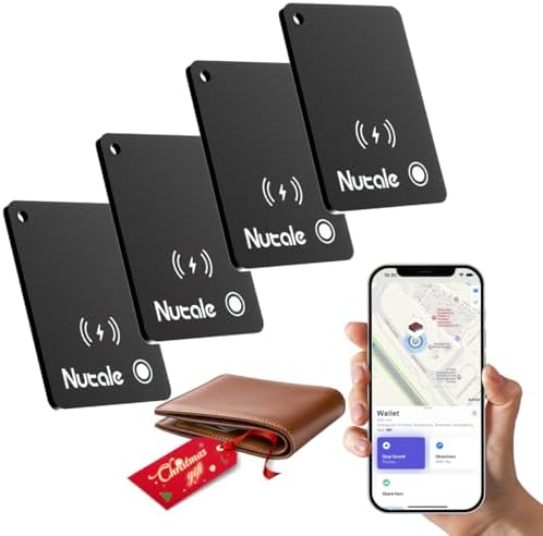 Apple MFi Certified Wallet Tracker-Small Smart Tracking Card for ...