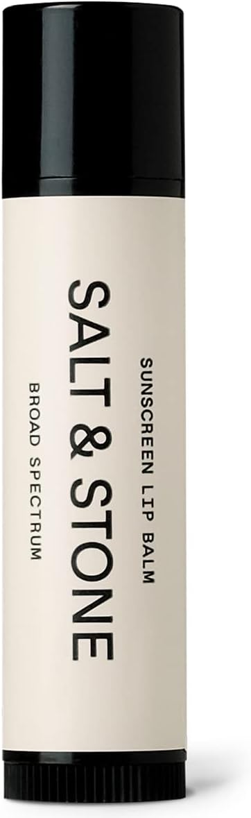 Salt & Stone SPF 30 Lip Balm (1 Pack) Broad Spectrum Lip Protection that Sinks in Effortlessly and is Water Resistant and Reef Safe - Cruelty Free, Gluten Free, Made in USA
