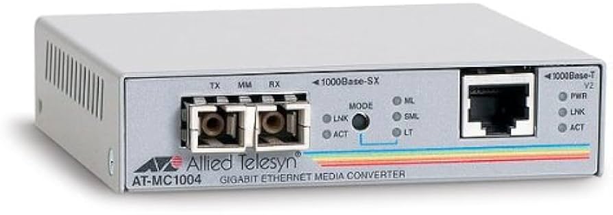 Amazon.com: Allied Telesis AT mc1004 – Media Converter – 1000Base