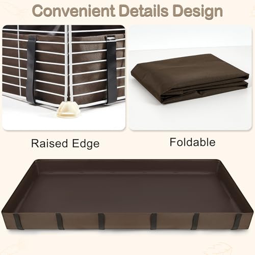 Forro de gaiola para porquinhos-da-índia, forro impermeável para porquinhos-da-índia, roupa de cama