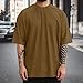 Aniywn Green Tshirt Men Light Weight Fashion Short Sleeve Crewneck Tshirts Workout Oversize Pullover Casual Tees Athletic Top