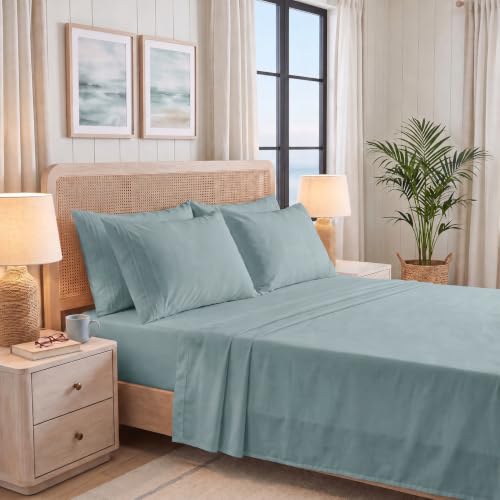 Mellanni California King Sheet Set - 6-Piece Iconic Collection Bedding