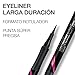 Maybelline New York Hyper precise all day, Eyeliner rotulador semipermante, waterproof, Negro...
