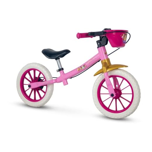Bicileta Infantil Balance Bike Princesas Nathor
