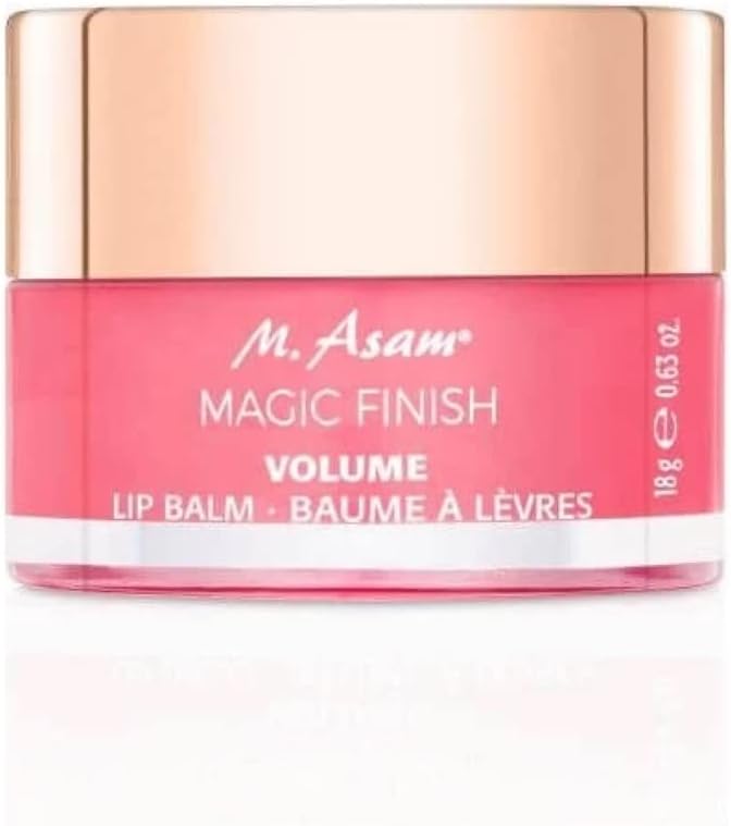 M. Asam Magic Finish Volume Lip Balm (18g) – Peachy Orange tinted Lip Balm for fuller-looking lips, Rich shea butter & beeswax protect & moisturize – subtle pigments add flush of color, lip plumper