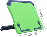 Vista 4 de Soporte portátil para libros, soporte de lectura, documentos, partituras de música, plegable, soporte para tableta, soporte para tablet