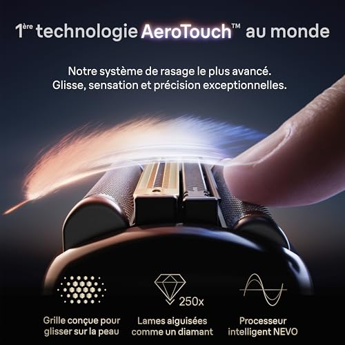 Grille Rasoir Electrique Homme NEVO Tête de remplacement NEVO NEVO B Acier inoxydable Barbe Face Moustache - vue 4