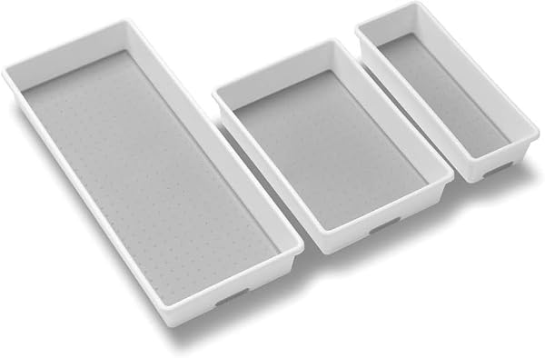 madesmart Tray, Set of 3, White, PremiumWhite by Madesmart - Image 7