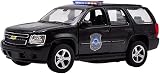 pour Chevrolet 2008 Corvette Tahoe Alliage Modèle De Voiture en Métal Moulé sous Pression Modèle De Voiture De Police