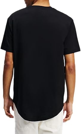 Karl Lagerfeld Jeans Herren Regular Curved Hem Shibori T-Shirt