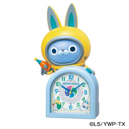 (セイコークロック) SEIKO CLOCK 妖怪ウォッチ USAピョン おしゃべり 目覚まし時計 JF380A キャラクタークロック アナログ
