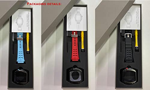Kit de modification 45mm Apple Watch 8 bracelet métal acier - 5