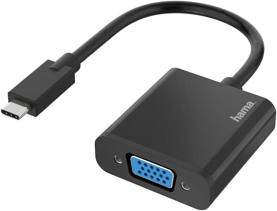 Hama USB 2.0 Adapter [1x VGA Female - 1x USB-C™ Male]
