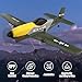 OMNANGO RC Plane，3 Channel RC Jet Plane with 2.4GHz Remote Control 6-Axis Gyro Drone for Kids 8-12 & Adults, Beginner-Friendly Outdoor Remote Control Airplane, Rechargeable Battery, Easy to Fly
