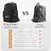 EVERKI ContemPRO 117 Laptop Backpack Fits up to 18.4” – Gaming, 42L Large Travel Backpack with Water-Resistant Rain Cover for Women & Men – Spacious Business Laptop Bag – Black (EKP117B)