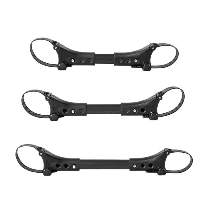 3Pcs Twin Baby Stroller Connector Universal Joints Triplets Quadruplets Infant Cart Secure Straps Adjustable Linker Hook