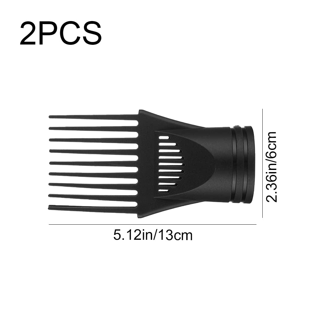 YYAOGAGNG 2 Pack Hair Dryer Diffusers Professional Wind Blow Cover Comb Attachment Nozzles Universal Barber Hairstyling Accessories Suitable for Drying Hair