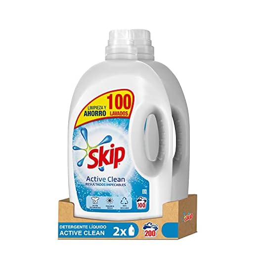 Skip Detergente Liquido Active Clean 200 lavados