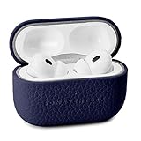 【ボナベンチュラ】エアポッズプロ 2 ケース（AirPods Pro） [ネイビー ] イヤホンケース ヨーロッパ最高級レザー 本革 プレゼント ギフト BAPT4-NA