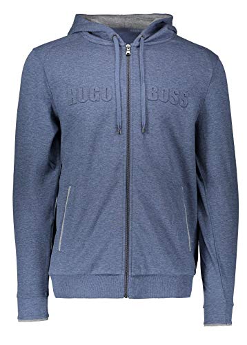 Hugo Boss Men's Heritage Blue Cotton Track Suit (L)