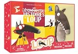 Coffret peluche - mes étonnantes histoires loup