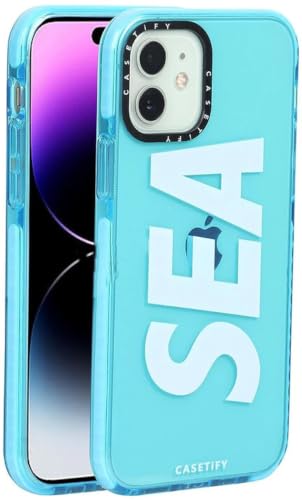 Image of for iPhone 11 SEA Case Transparent, Grip Case Silicon Slim Fit Shock-Absorbing TPU Bumper & Anti-Yellowing Clear Protective Back Cover for iPhone 11 (Blue, 01)