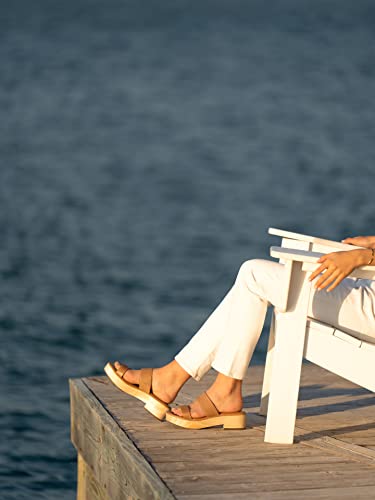 Nisolo Ellie All-Day Clog - High Heeled Platforms, Fashionable Leather Clogs With Open Toe & Non-Slip Wooden Rubber Soles, Stylish Women's Mules & Clogs For Any Occasion Almond #TOP3