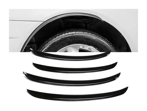 Cubierta protectora de guardabarros de 35cm para ceja de rueda de coche universal 2