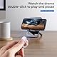 UrbanHomes Tiktok Bluetooth Remote Control, Fingertip Side Rolling Ring Rechargeable Selfie Camera Remote Control, Fingertip Flipper Avec BoîTier De Charge Sans Fil Pour Ios/Android (Rosa)