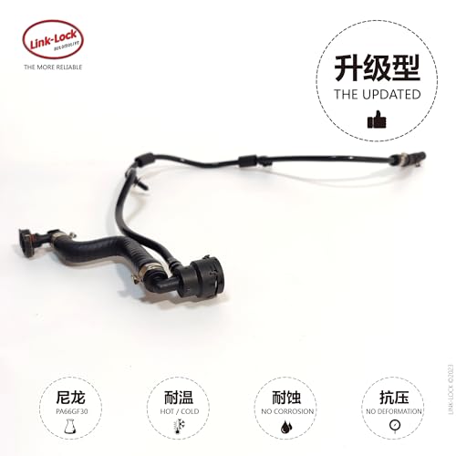 Image of LINK-LOCK Coolant Pipe Water Tank to Secondary Kettle Water Pipe A2055012601 2055012601 For Mercedes-Benz M274 c180 c200 c300 w205 c205