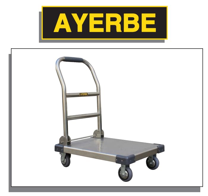 BRICOSOL Carro Plataforma INOX 300 KG. AYERBE