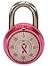 Master Lock Combination Lock 1-7/8" Pink