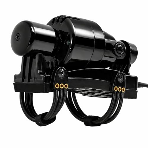 Image of Dr. Care Black Electric Handheld Massager - Dual-Speed Floating Action for Ultimate Head, Neck & Body Pain Relief - Perfect for Stress Relief and Muscle Tension