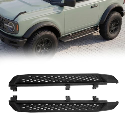 Estribos laterales negros para Bronco 2 puertas 2021-2025 miniatura 1