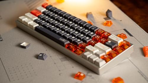 Image of Combat Power Test Theme keycap Cherry Profile 157 Keys pbt Material + 87pc Material - 244 Keys Custom keycap Set Suitable for 61 /87 /104 /108 Cherry MX Switch and Other Mechanical Keyboards