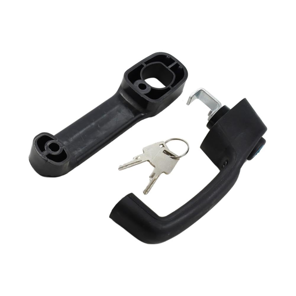 Npxhshmma Onecolor Front Door Latch Handle With 2 7109662 7109663 Compatible With Skid Steer Loaders 751 753 763 863 864 873 963