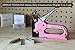 Apollo Tools Heavy-Duty All Metal Stapler with Power Adjustment Knob. 3-in-1 Uses for Heavy Duty and U-Staples, Brad Nails. Comes with 3000 Staples Pink Ribbon - Pink - DT5020P